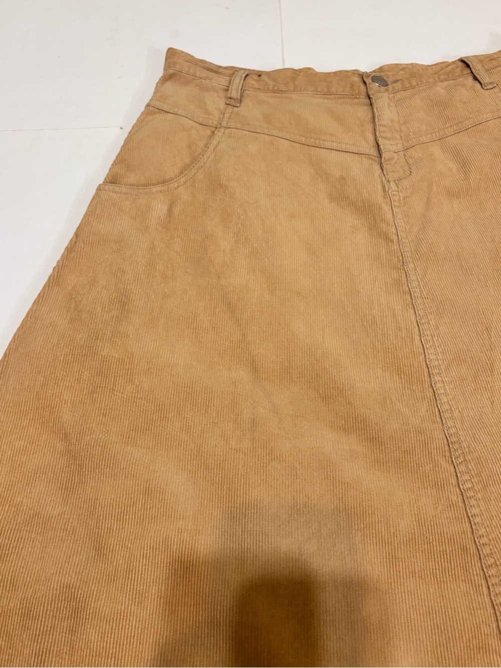 J. Crew Corduroy A-Line Skirt in Camel - Picture 7 of 10